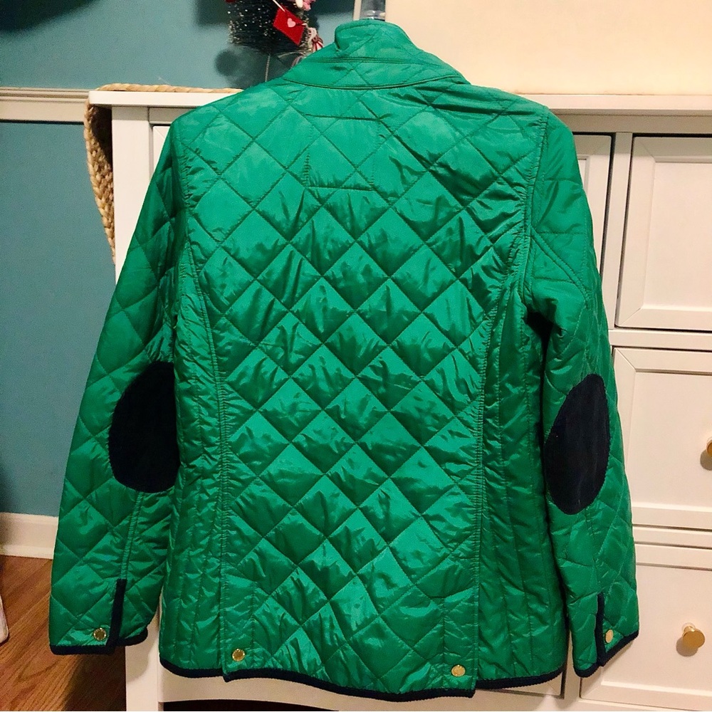 C. Wonder Green Quilted Puffer Jacket - Picture 6 of 7